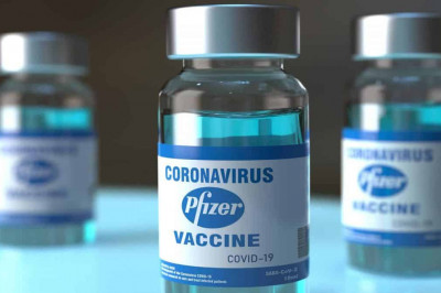 Estudo indica que 1ª dose da vacina da Pfizer é 85% eficaz contra a Covid-19