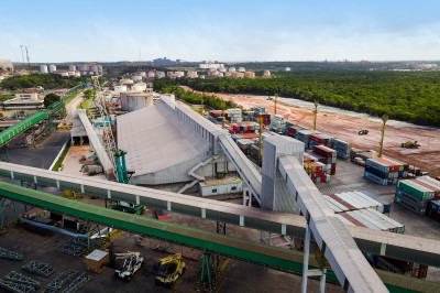 Começa a operar no Porto do Itaqui o terminal de fertilizantes mais moderno