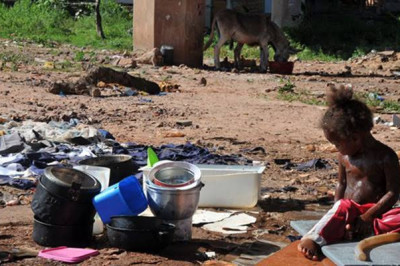 Brasil tem 32 milhões de crianças e adolescentes na pobreza
