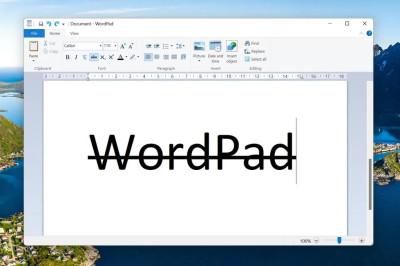 Microsoft remove o WordPad do Windows