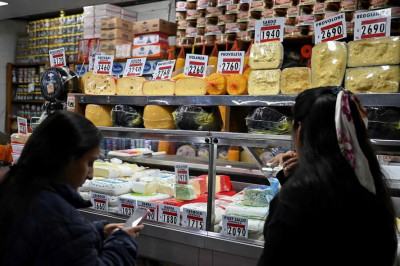 Mercado vê inflação caindo na Argentina 