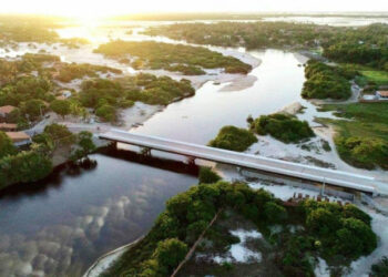 Ponte sobre o Rio Alegre vai facilitar acesso ao município de Santo Amaro