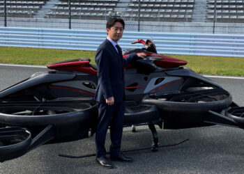 Moto voadora ganha primeiro protótipo para testes