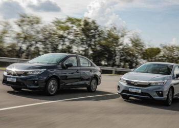 Honda apresenta novas versões da família New City