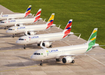 LATAM pintará aeronaves com as cores dos 5 países onde opera voos domésticos na América do Sul