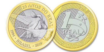As moedas de real que podem valer pelo menos R$ 500,00