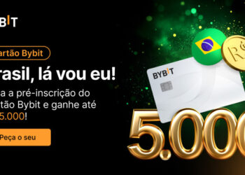 Pagamentos cripto com cartão Bybit já estão disponíveis no Brasil