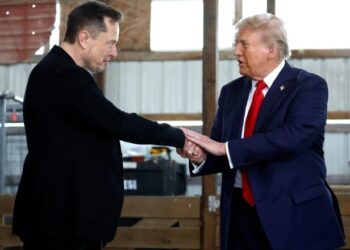Trump diz que comprará um Tesla para apoiar Elon Musk