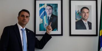 Flávio Bolsonaro busca apoio da Faria Lima para reduzir resistência do mercado financeiro